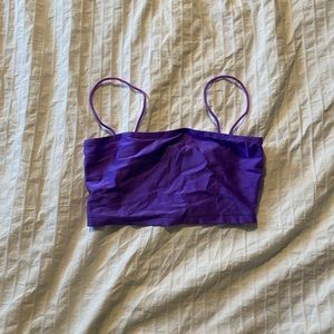 SHEIN purple tube top XS